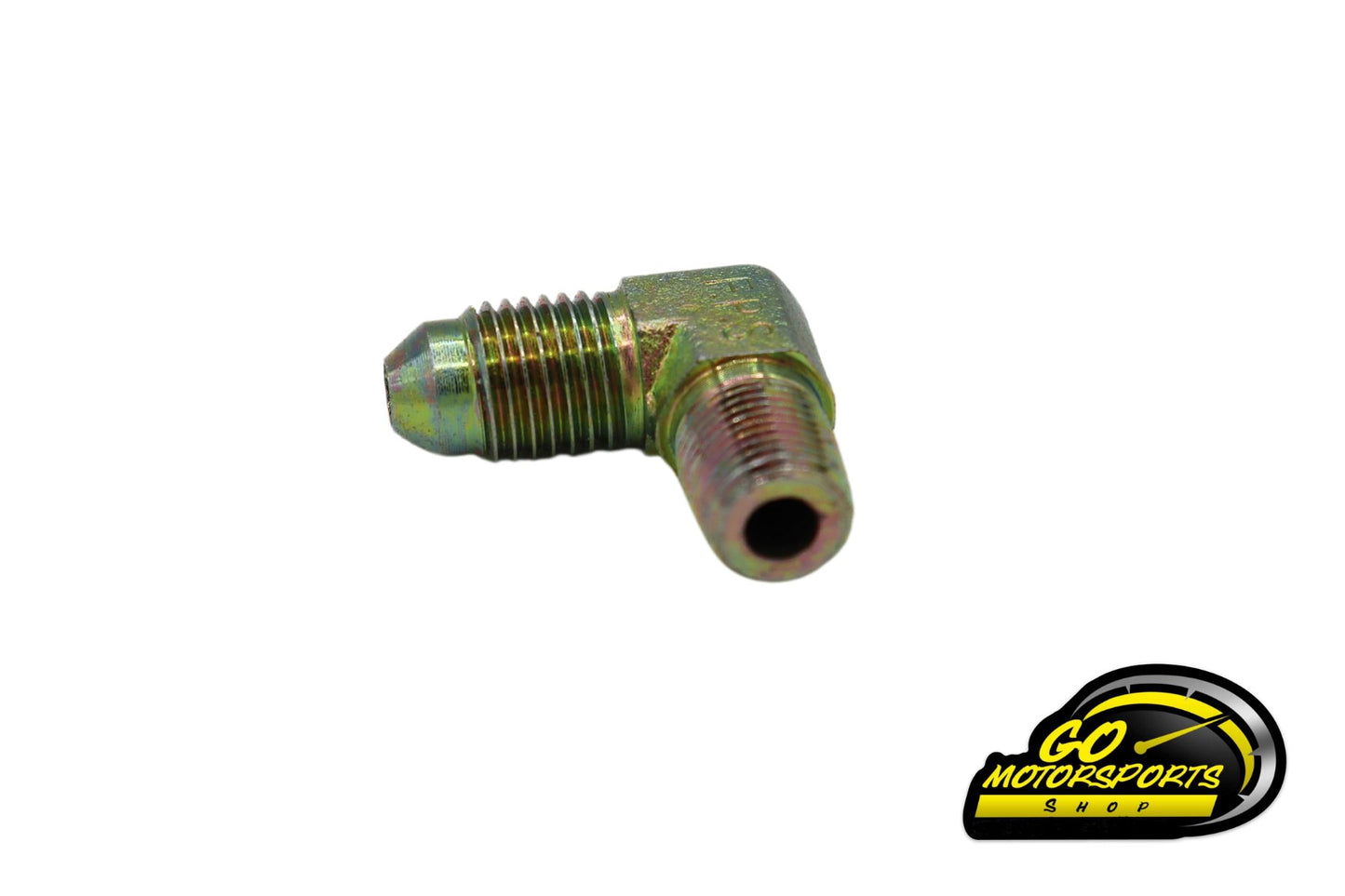 - 4AN Brake Line 90 Degree Adapter - GO Motorsports Shop