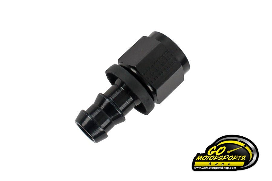 - 8AN Straight Pushlock Fitting (Blue or Black) - GO Motorsports Shop