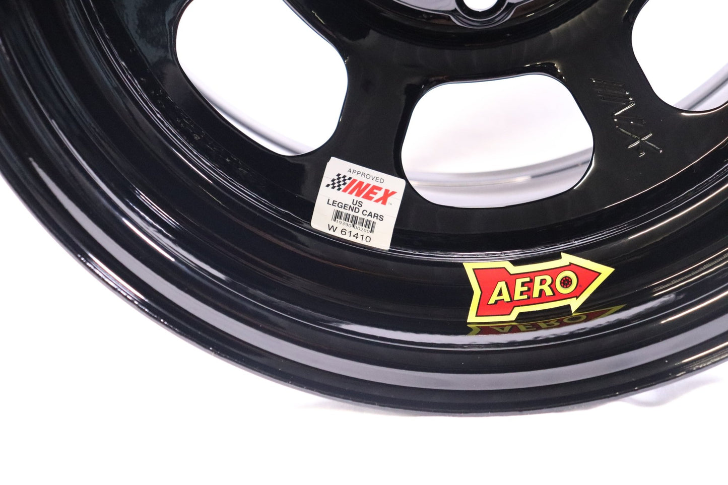 Aero 13lb INEX Wheel Black | Legend Car - GO Motorsports Shop