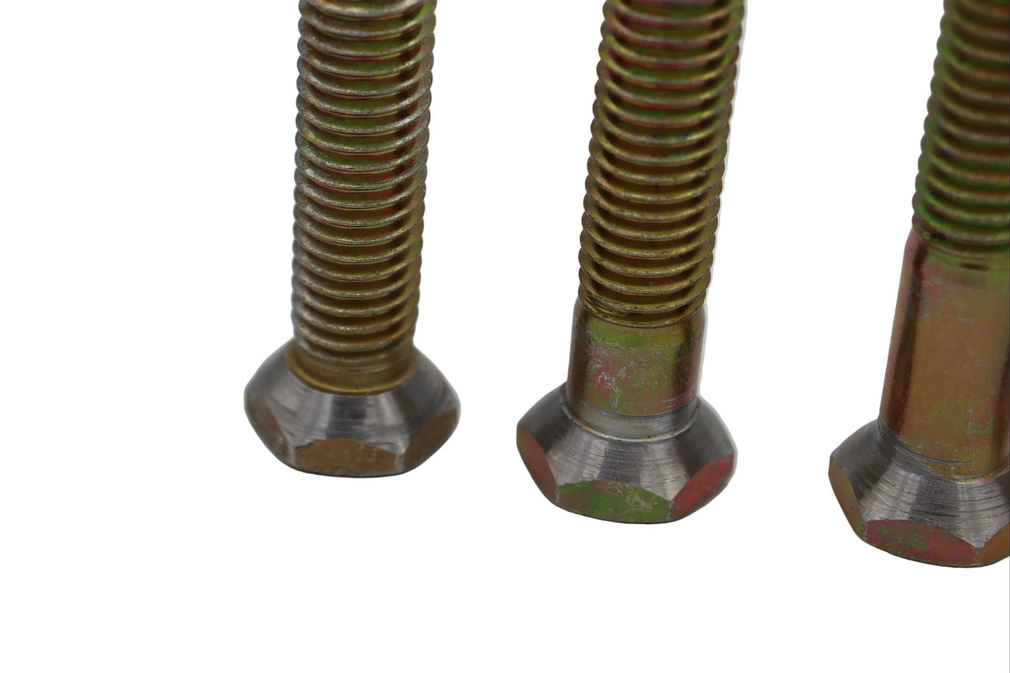 Chamfered Bolts | 1/2 - 13 Grade 8 Yellow Steel - GO Motorsports Shop