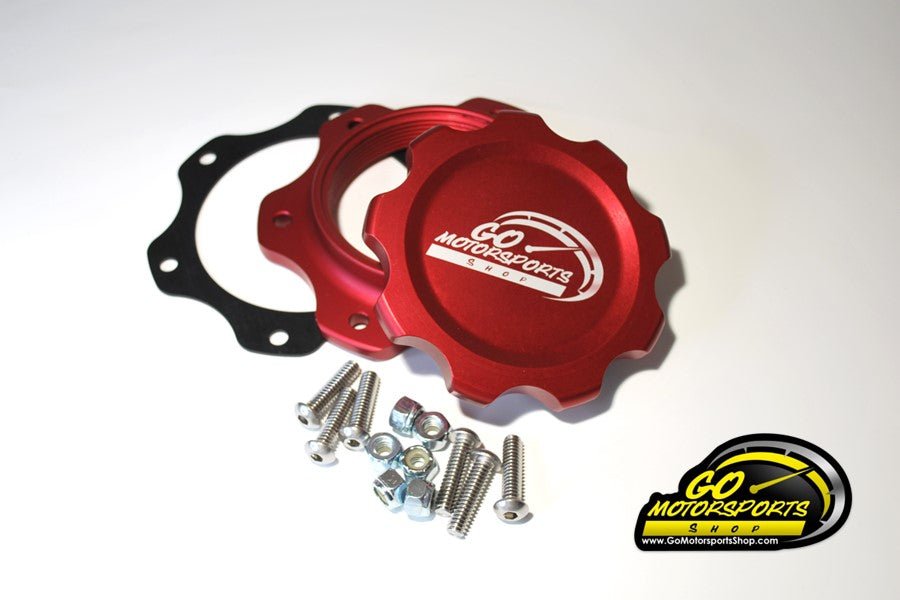Fuel Cell Cap & Bung (Solid Color or Logo) | Legend Car & Bandolero - GO Motorsports Shop