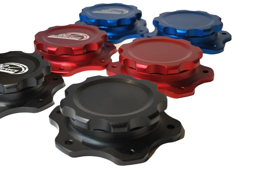 Fuel Cell Cap & Bung (Solid Color or Logo) | Legend Car & Bandolero - GO Motorsports Shop