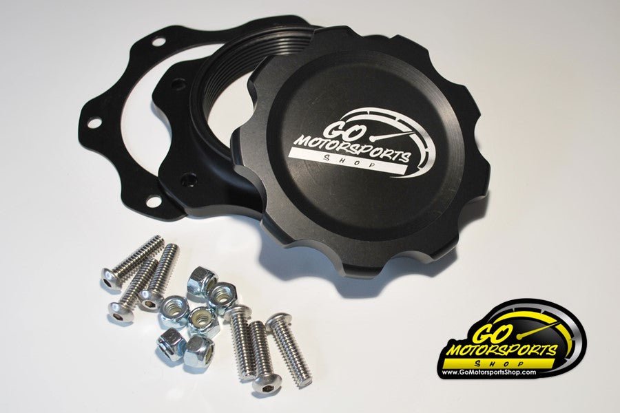 Fuel Cell Cap & Bung (Solid Color or Logo) | Legend Car & Bandolero - GO Motorsports Shop