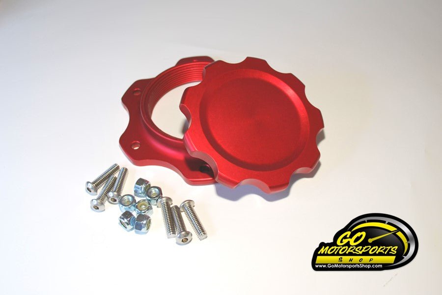 Fuel Cell Cap & Bung (Solid Color or Logo) | Legend Car & Bandolero - GO Motorsports Shop