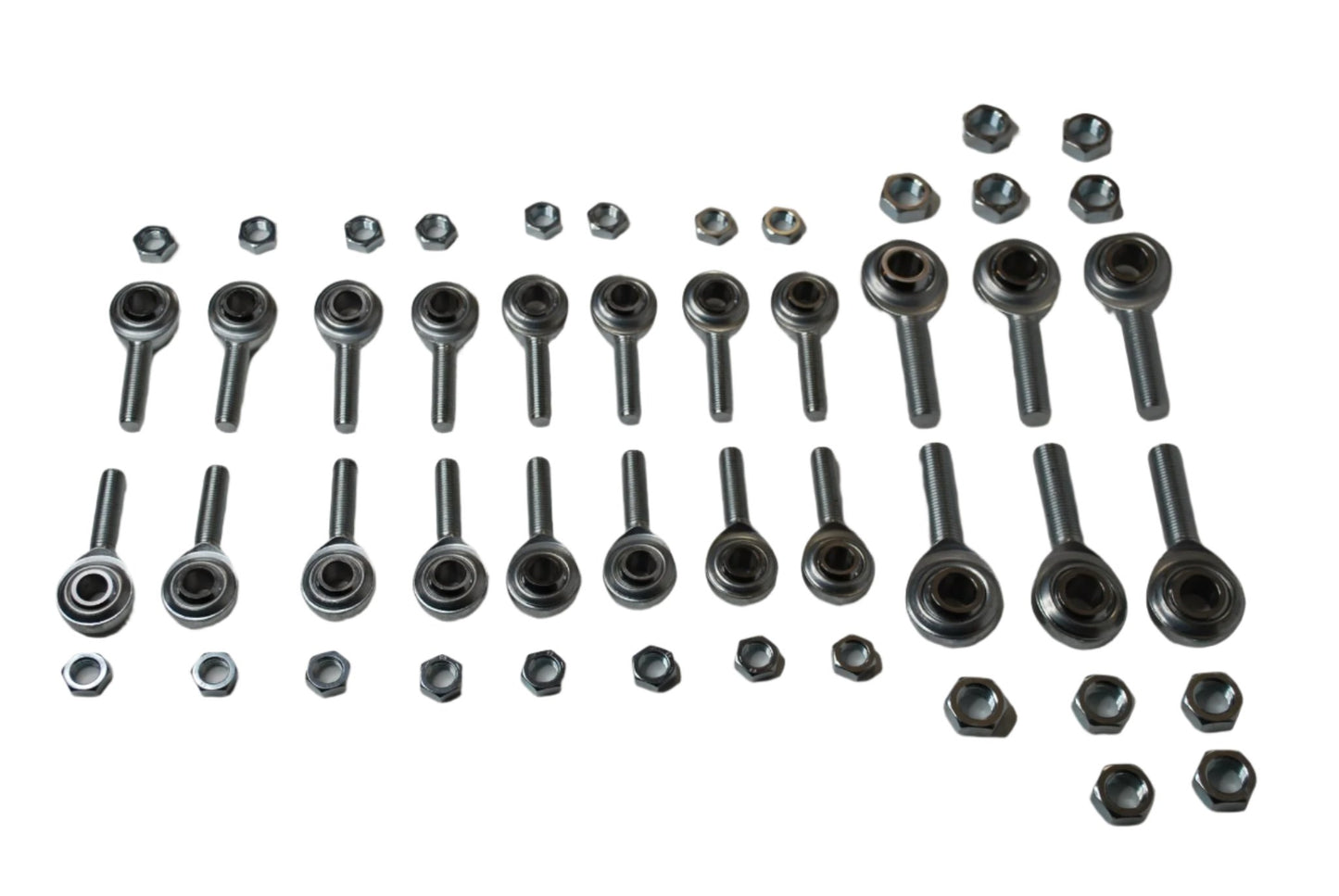 Heim / Jam Nut Package - 2 - Piece Economy Heim | Bandolero - GO Motorsports Shop