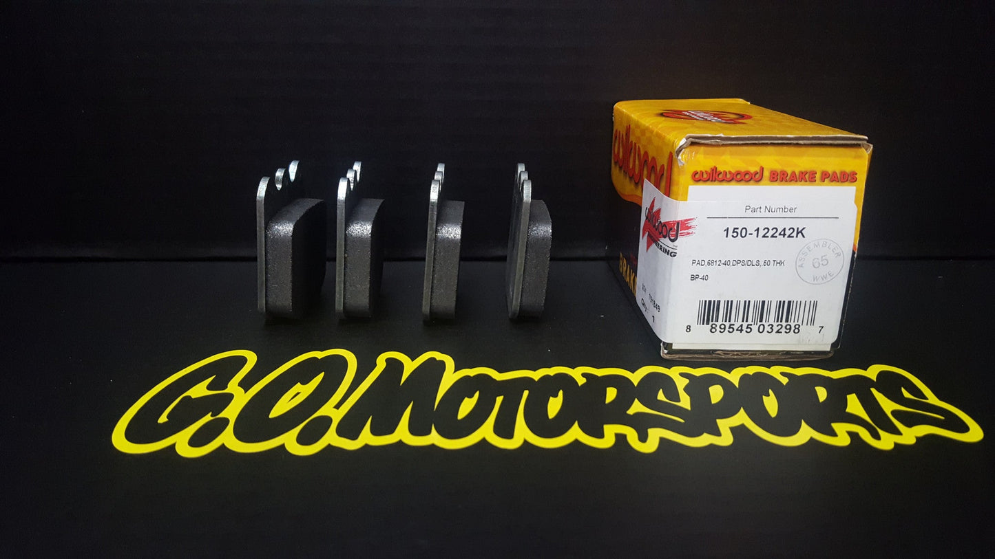 Legend Wilwood Brake Pad BP - 40 - GO Motorsports Shop