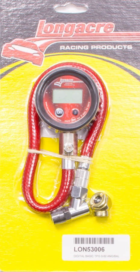 Longacre Digital Air Pressure Gauge 0 - 60 - GO Motorsports Shop