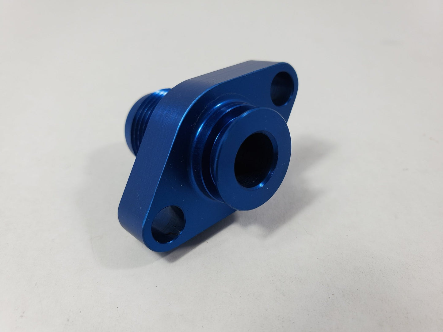 Oil Pan Adapter AN8/Blue for 1200/1250 | US Legend Car - GO Motorsports Shop