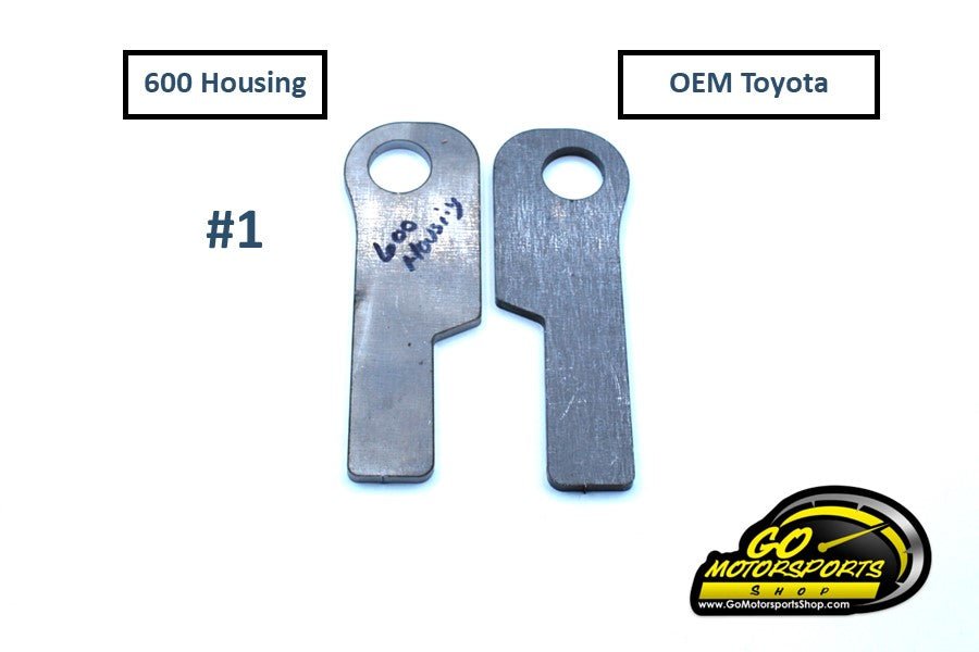 Rearend Double Shear COMPLETE Bracket Kit (600 Housing) | Legend Car - GO Motorsports Shop