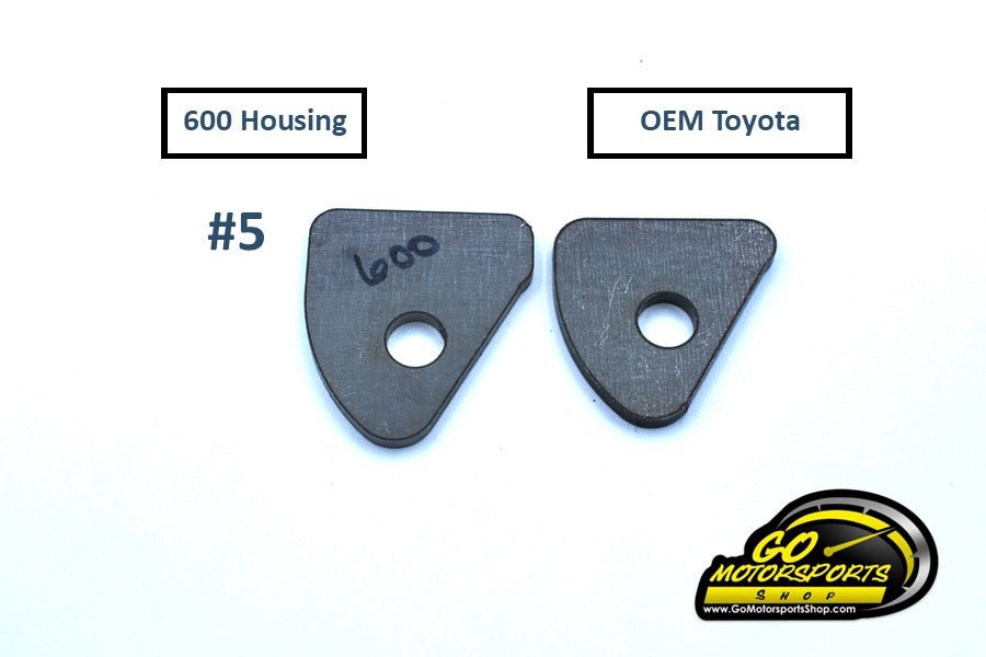 Rearend Double Shear COMPLETE Bracket Kit (600 Housing) | Legend Car - GO Motorsports Shop