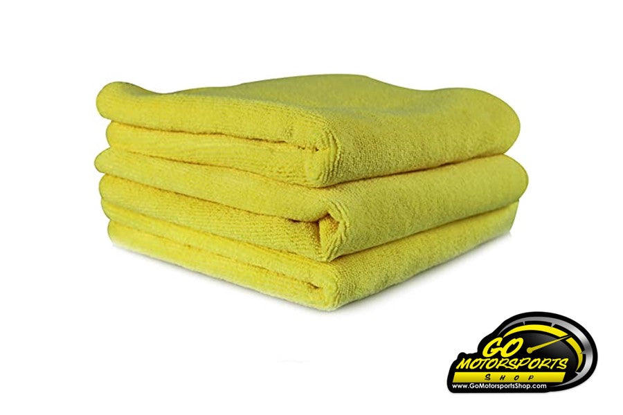 Chemical Guys  Workhorse Professional Microfiber Towel - Yellow (3 Pa – GO  Motorsports Shop