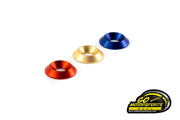 Colored Countersunk Washers (Gold, Blue & Red) / Bolts & Lock Nuts