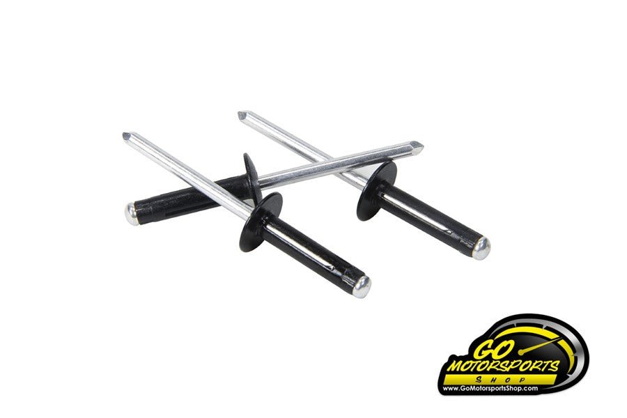 3/16 Aluminum Rivets, Tri-Fold (Exploding) - Black - White - Chevron ...