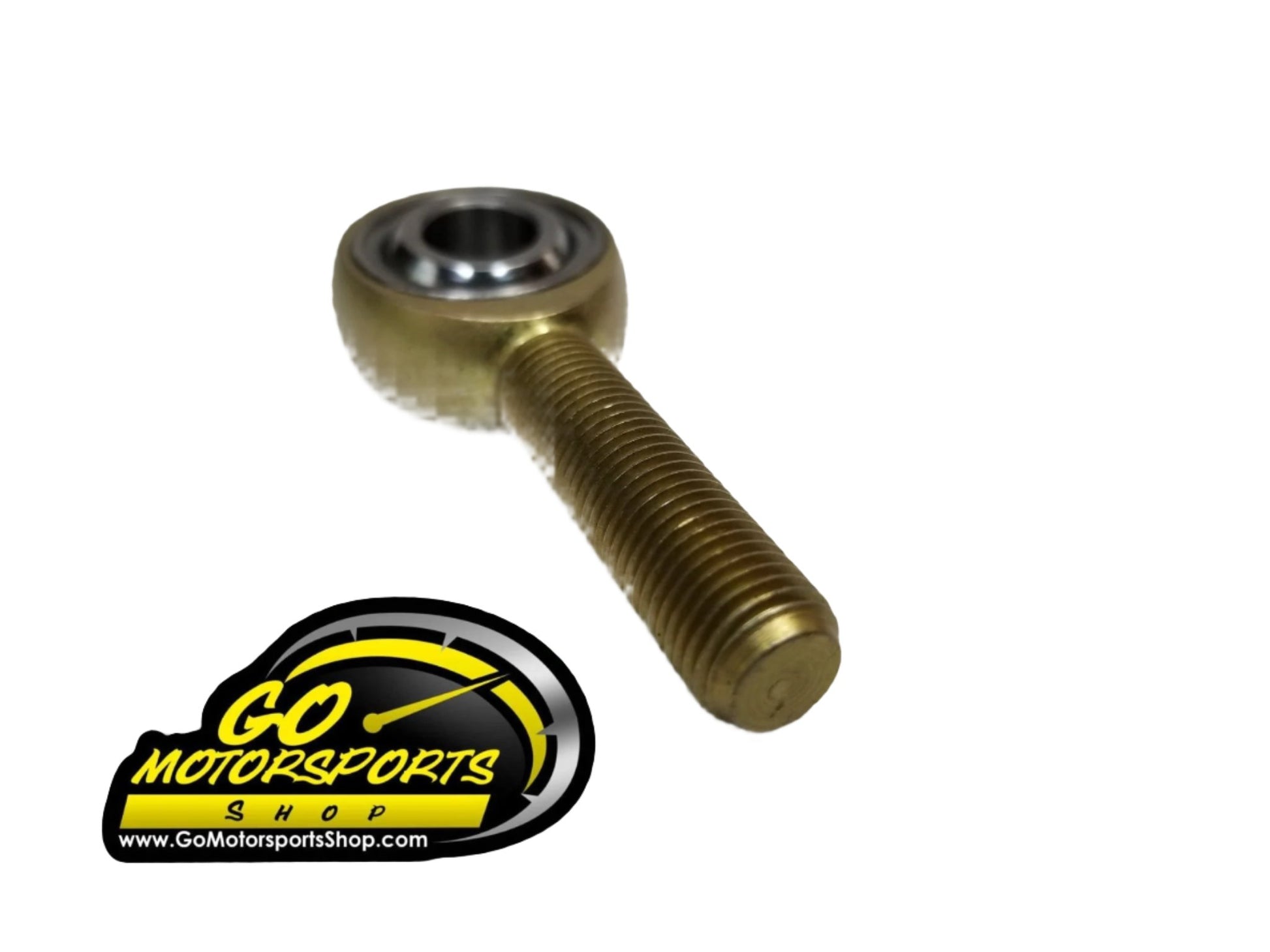 3/8" X 3/8" Gold 3 - Piece Heim | Bandolero - GO Motorsports Shop