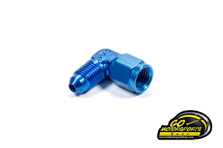  - 4AN Top End Oiler 90 Adapter - GO Motorsports Shop