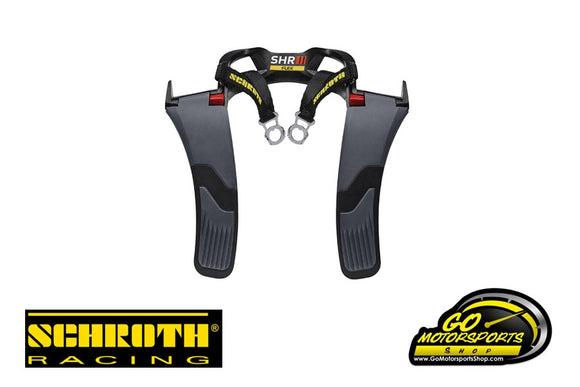 Schroth Racing SHR Flex Head and Neck Restraint With Pads (Medium or Large)