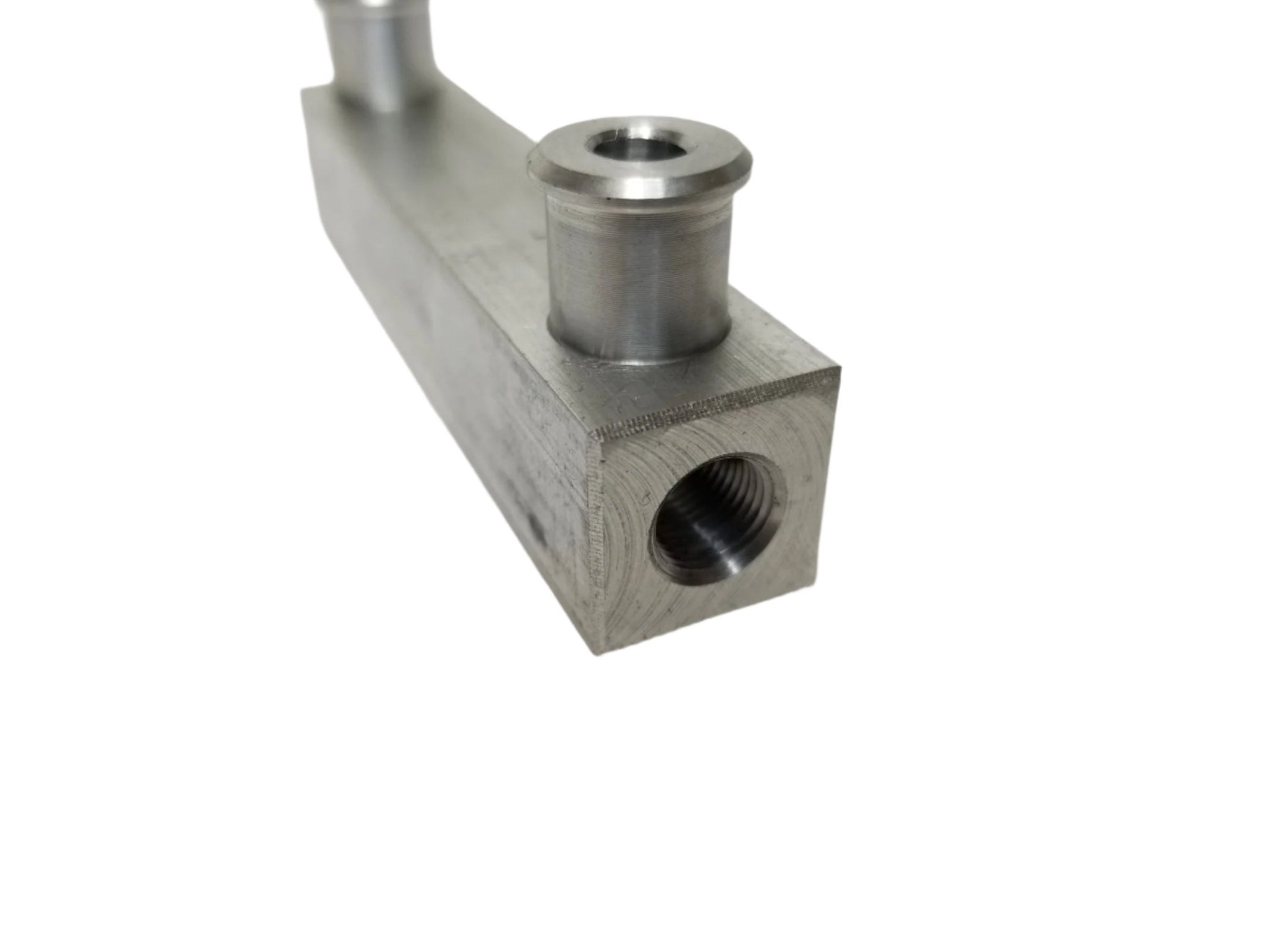 Aluminum Inlet Block for Aluminum Brake Master Cylinder | Legend Car - GO Motorsports Shop