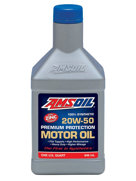 Amsoil Premium Protection 20W - 50 Synthetic Motor Oil - GO Motorsports Shop
