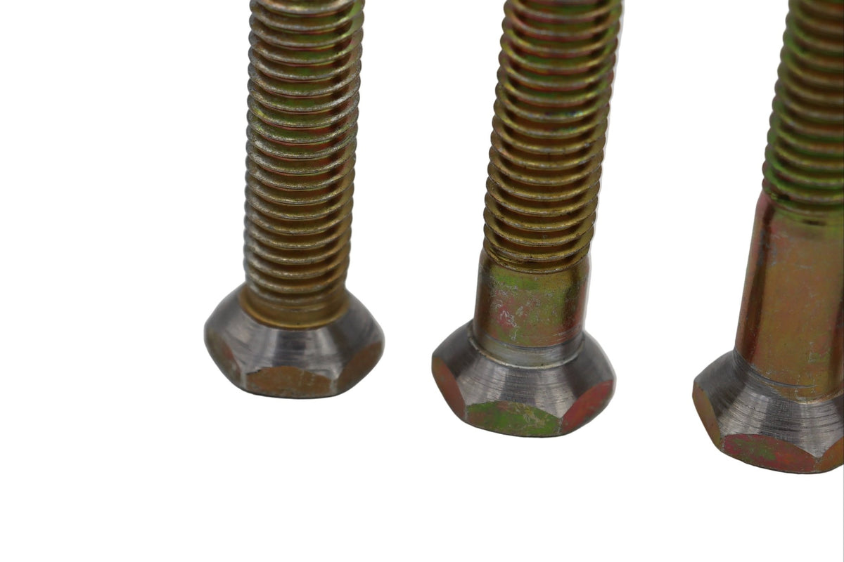 Chamfered Bolts | 1/2 - 13 Grade 8 Yellow Steel - GO Motorsports Shop