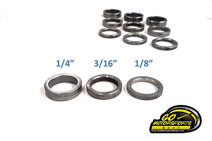 Front Spindle Spacer Kit (12 Pieces) | Bandolero - GO Motorsports Shop