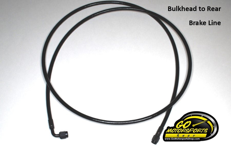 Full Braided Brake Line Kit with Left Front Bias (Bias Mounted in Car) | Legend Car - GO Motorsports Shop