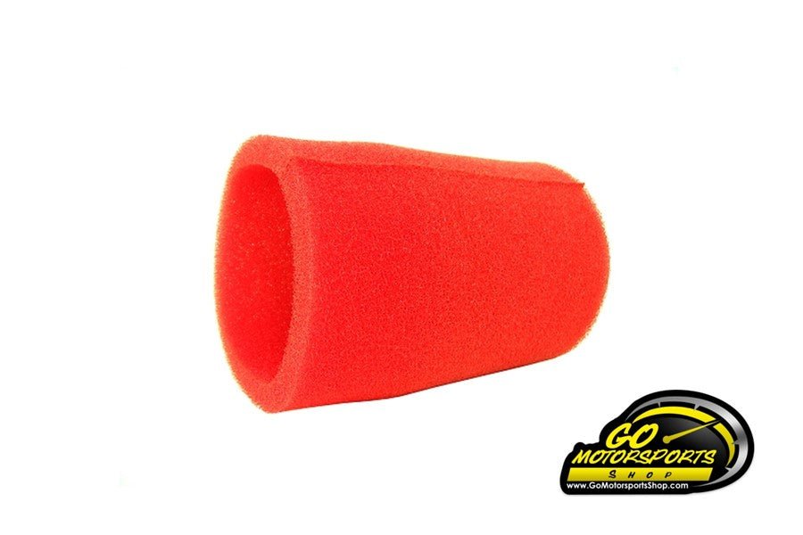 GO Kart | Air filter Prefilter, Foam 3" X 5" (Red) - GO Motorsports Shop