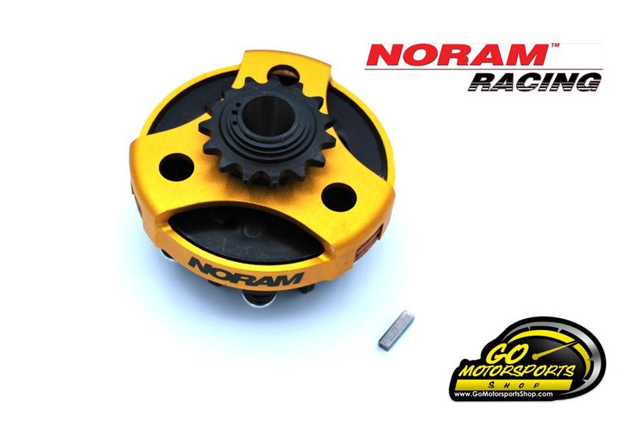 GO Kart | Noram Cheetah Clutch #35 Chain - 2 Disc - 3/4" Shaft (15 Tooth) - GO Motorsports Shop