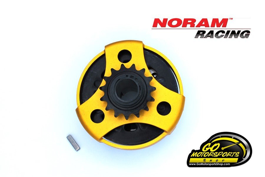 GO Kart | Noram Cheetah Clutch #35 Chain - 2 Disc - 3/4" Shaft (15 Tooth) - GO Motorsports Shop