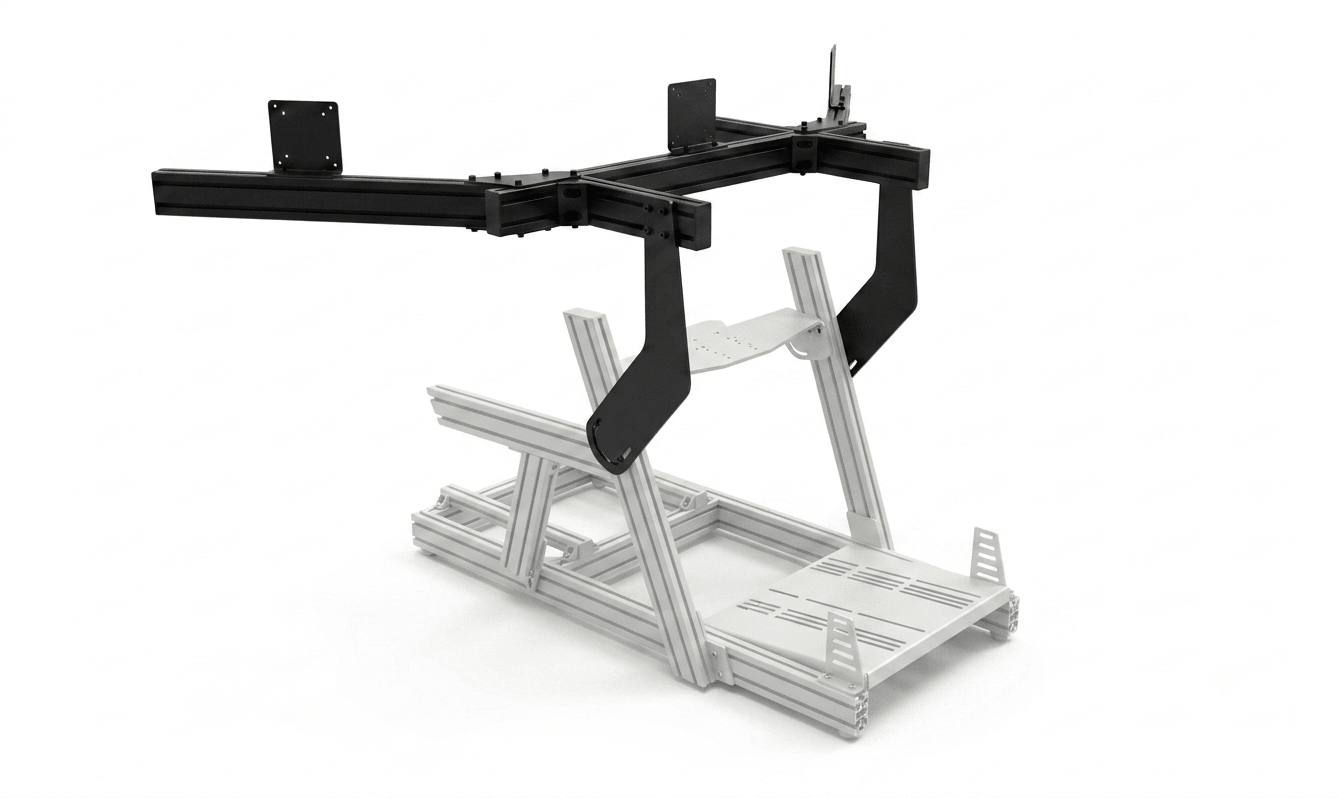 GO Sim Rig Triple Monitor Mount - GO Motorsports Shop