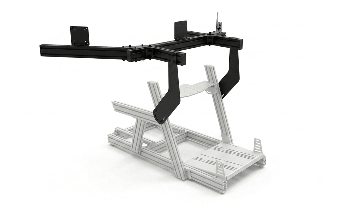 GO Sim Rig Triple Monitor Mount - GO Motorsports Shop