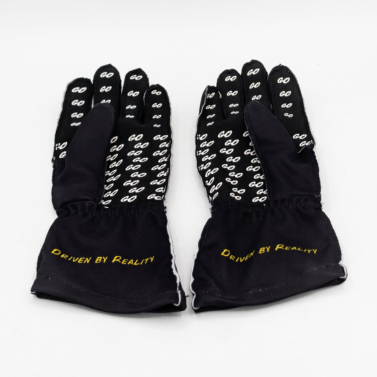 GO Sim Shop Black Racing Gloves - GO Motorsports Shop