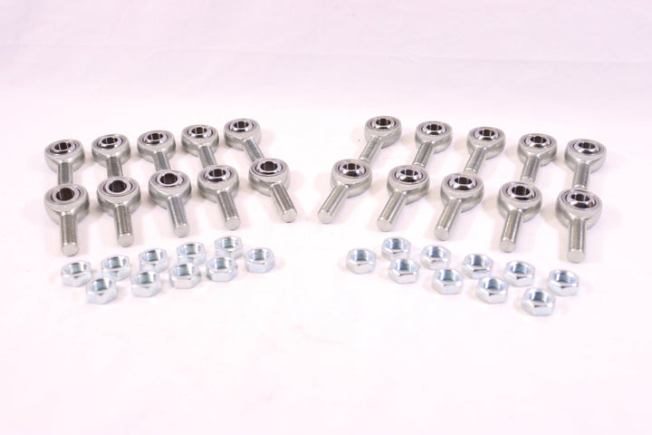 Heim / Jam Nut Package of 1/2" X 1/2" JMX8T 3 - Piece | Legend Car - GO Motorsports Shop