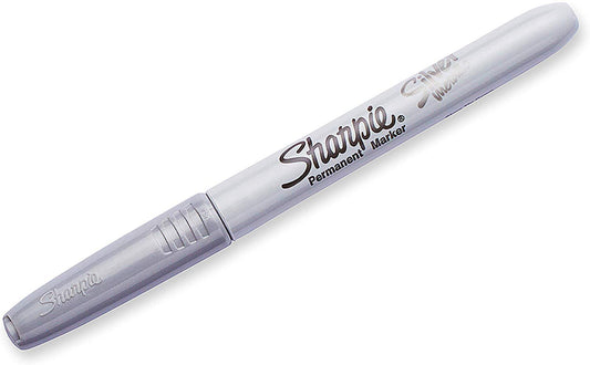 Metallic Silver Fine Tip Permanent Tire Marker - GO Motorsports Shop