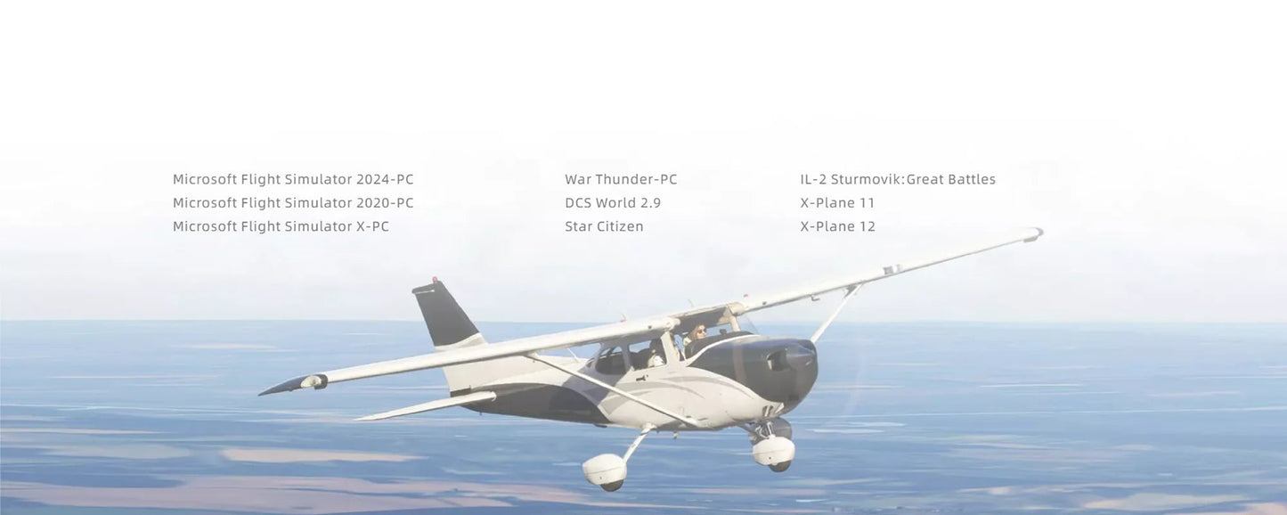 MOZA AB6 Flight Simulator - GO Motorsports Shop