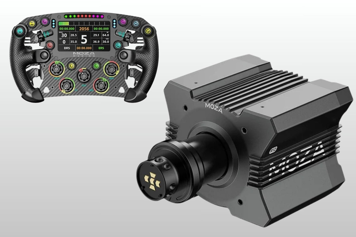 MOZA R12 Wheel Base V2 Packages - GO Motorsports Shop