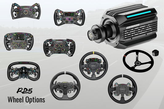 MOZA R25 Ultra Direct Drive Wheel Base Packages - GO Motorsports Shop