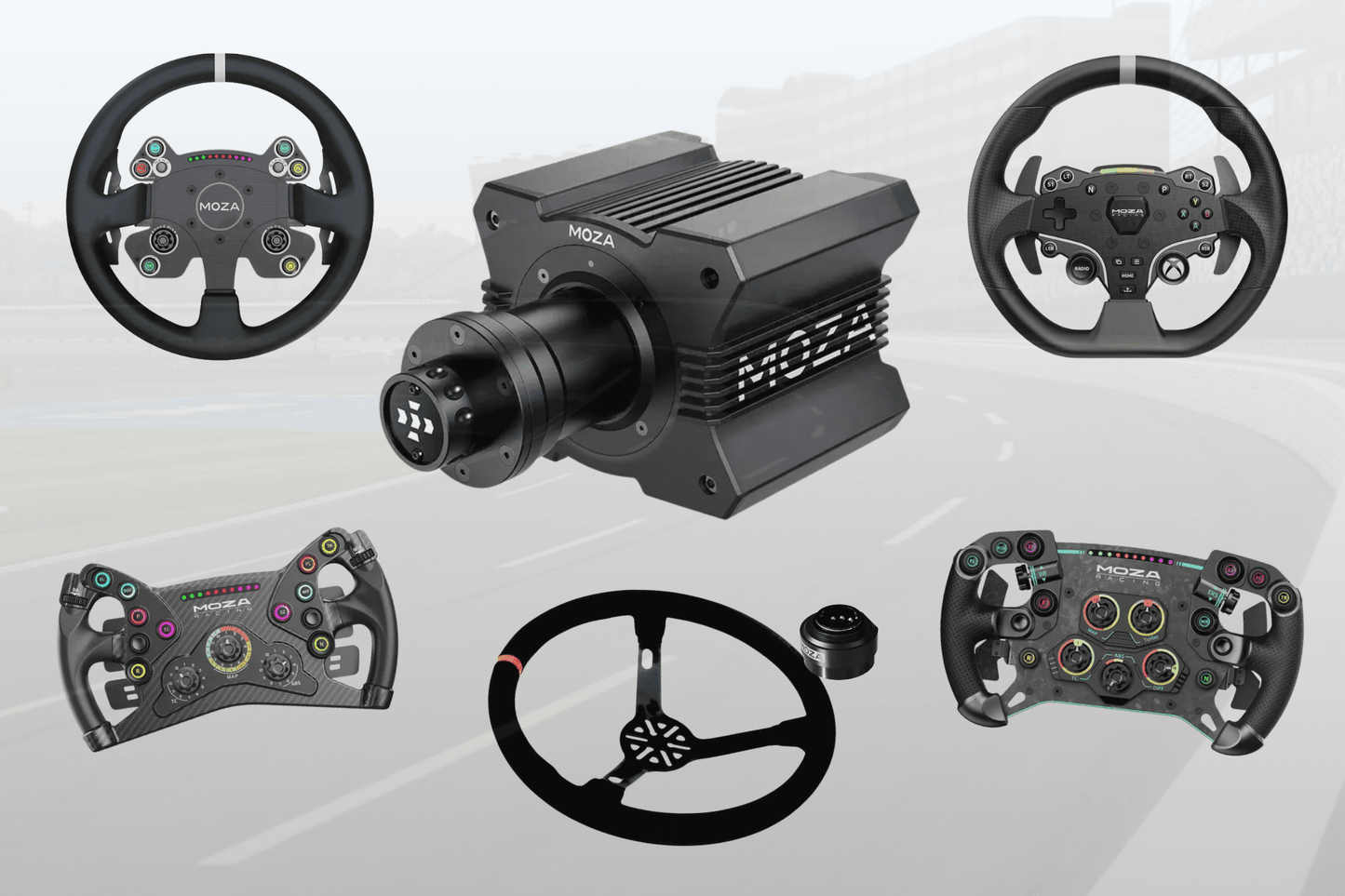 MOZA R9 V3 Wheel Base Packages - GO Motorsports Shop