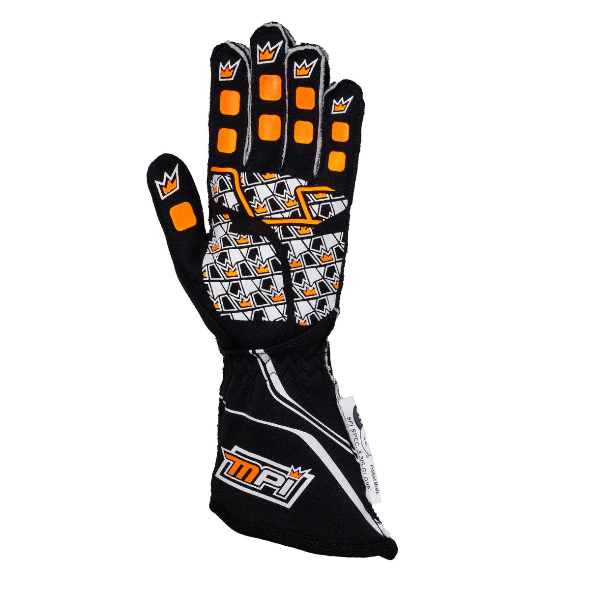 MPI Black Racing Gloves - GO Motorsports Shop