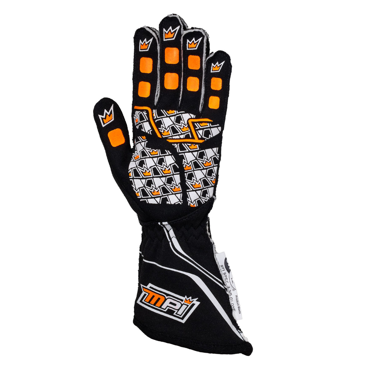 MPI Black Racing Gloves