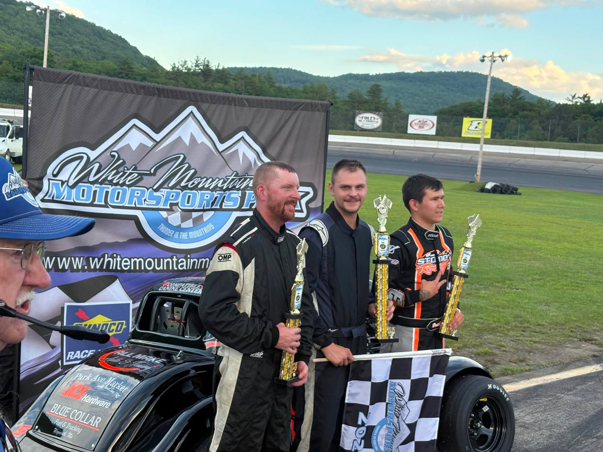 Podium at White Mountain