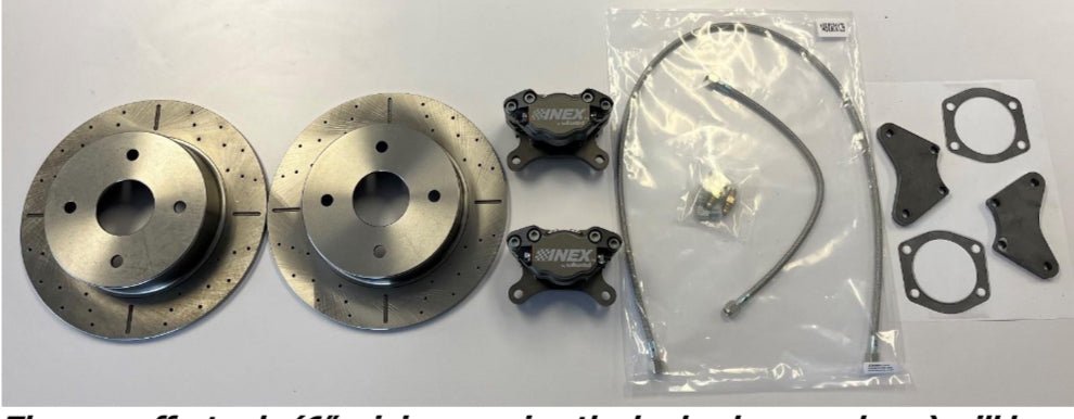 Rear Disc Brake Conversion Kit | Legend Car - GO Motorsports Shop
