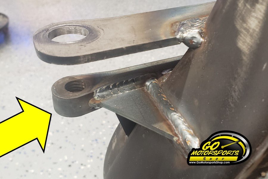 Rear End Upper Link Housing Bracket (Lollipop) | Legend Car - GO Motorsports Shop