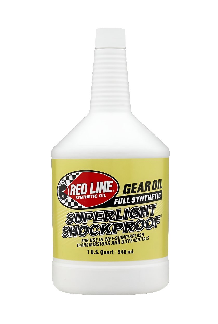 Red Line Superlight Shockproof Gear Oil 1 Qt Bottle GO Motorsports Shop Red Line Superlight Shockproof Gear Oil 1 Qt Bottle GO Motorsports Shop