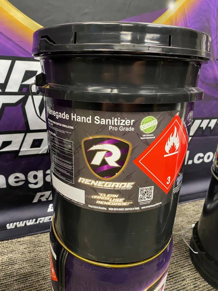 Renegade Hand Sanitizer - GO Motorsports Shop