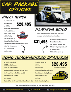 Service | New Car Build - GO Motorsports Shop