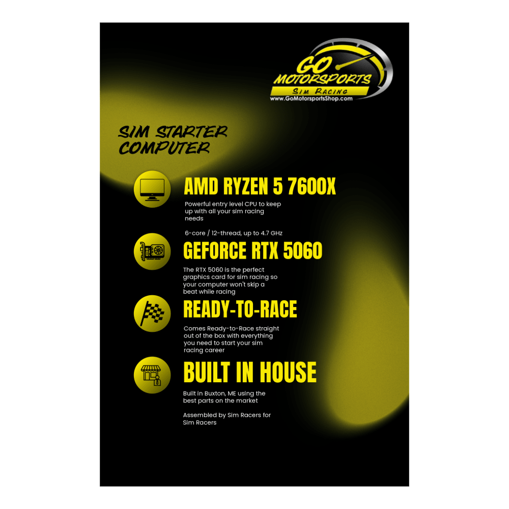 Sim Starter Computer - GO Motorsports Shop