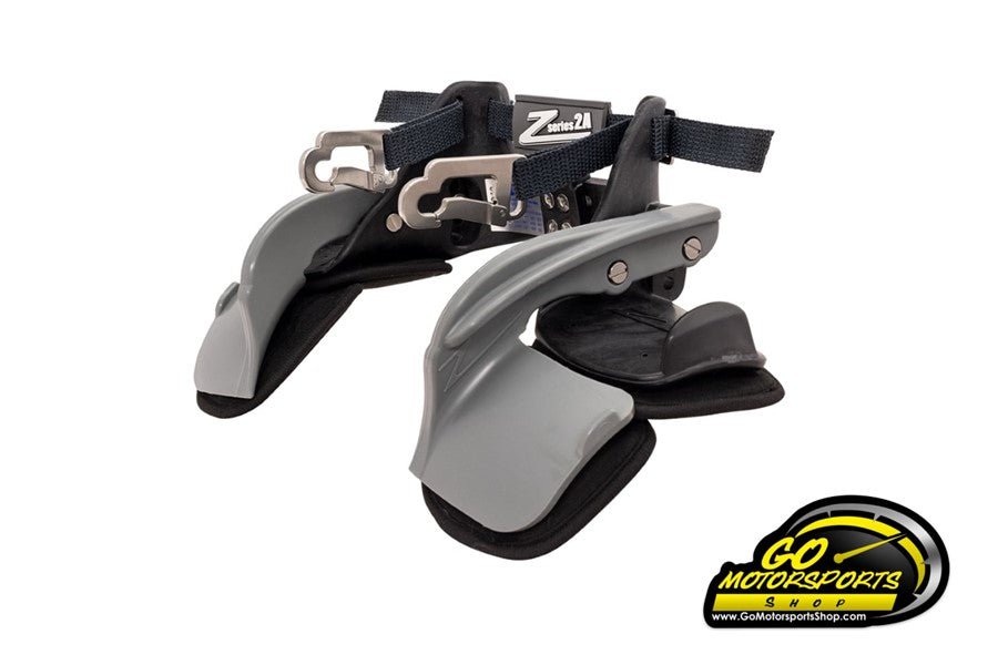 Z - Tech Series 2A SFI 38.1 Head and Neck Restraint Certified Black/Gray One Size Fits All - GO Motorsports Shop