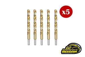 13/32" Drill Bits for 3/8 Lead Weight Bolts (5 Pack)