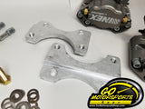 Wilwood Front Brake Kit (L&R) - Steel or Aluminum Mounts | Legend Car - GO Motorsports Shop