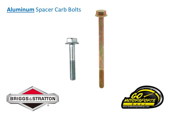 BOLTS for Carb Spacer - Aluminum (Unrestricted Motor)